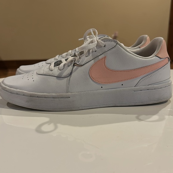 Pink and white Nike Court Blanc size 12w - Picture 4 of 6